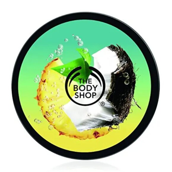 NEW HTF! 🩷The BODY SHOP " PINITA COLADA " BODY BUTTER 200ml Cream - Picture 1 of 9